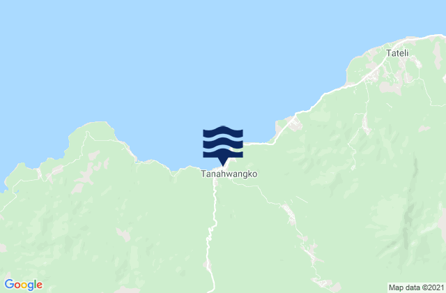 Mapa de mareas Tanahwangko, Indonesia