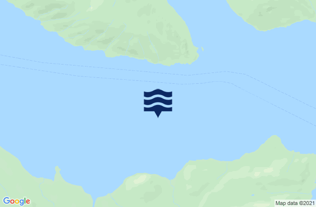 Mapa de mareas Tantallon Point SW of, United States