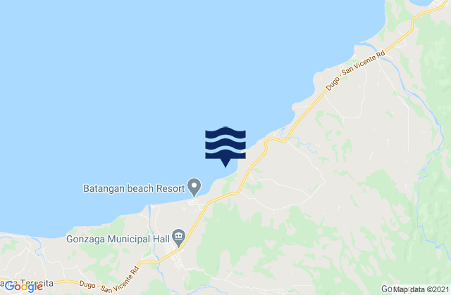 Mapa de mareas Tapel, Philippines
