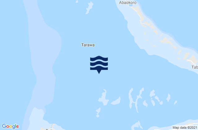 Mapa de mareas Tarawa, Kiribati