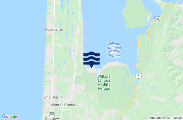 Mapa de mareas Tarlatt Slough, United States