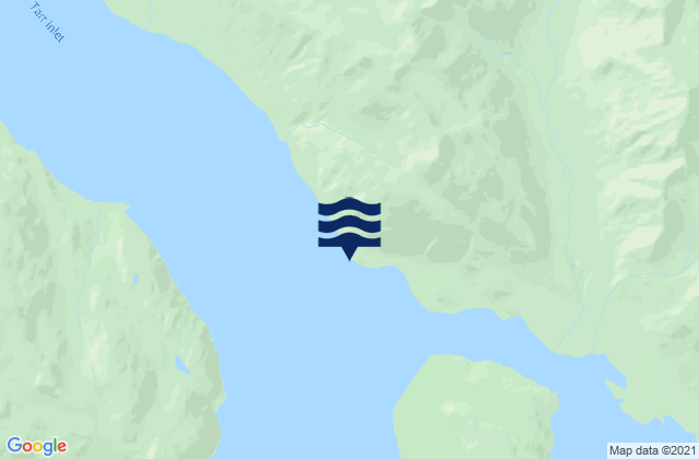 Mapa de mareas Tarr Inlet, United States