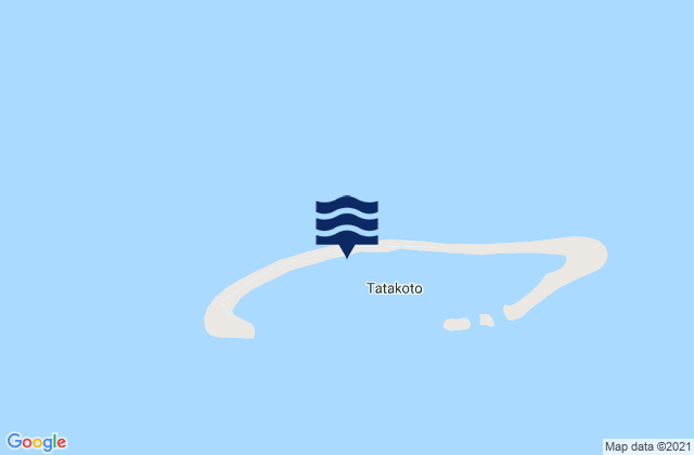 Mapa de mareas Tatakoto, French Polynesia