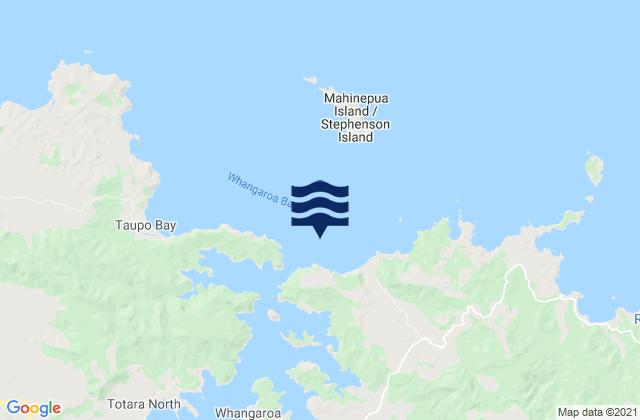 Mapa de mareas Tauranga Bay, New Zealand