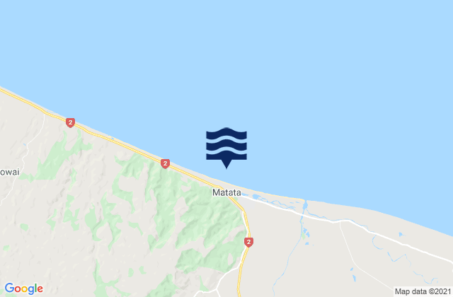Mapa de mareas Te Awa a te Atua Beach, New Zealand