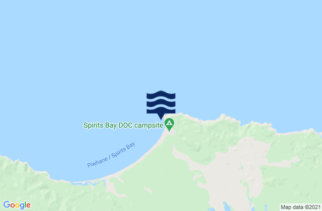 Mapa de mareas Te Karaka Bay, New Zealand
