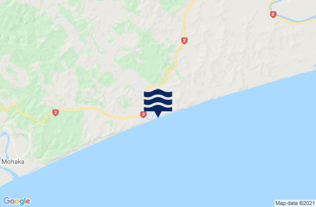 Mapa de mareas Te Karetu Inlet, New Zealand