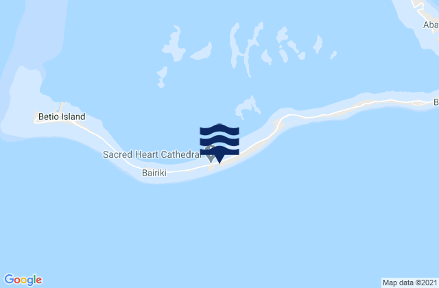 Mapa de mareas Teaoraereke Village, Kiribati