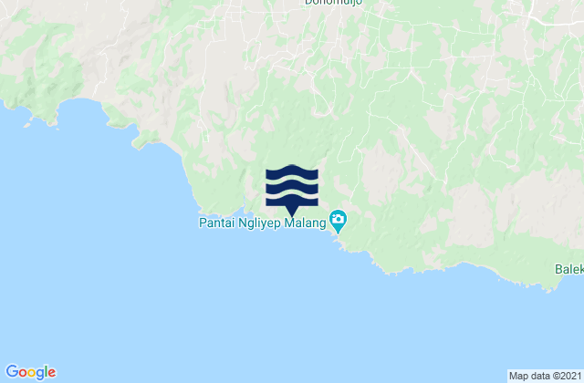 Mapa de mareas Tempursarikrajan, Indonesia