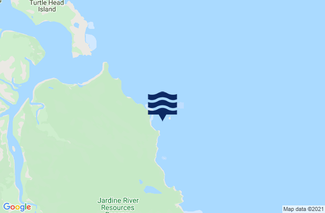 Mapa de mareas Tern Island, Australia