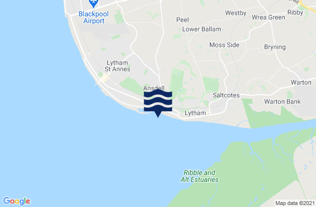 Mapa de mareas The Cove, United Kingdom
