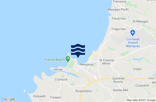 Mapa de mareas The Cribber, United Kingdom