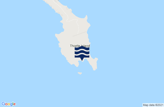 Mapa de mareas Thistle Island, Australia
