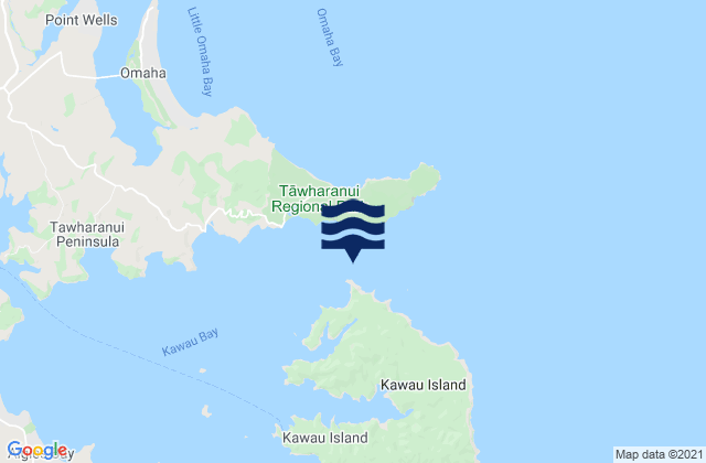 Mapa de mareas Thornton Light, New Zealand