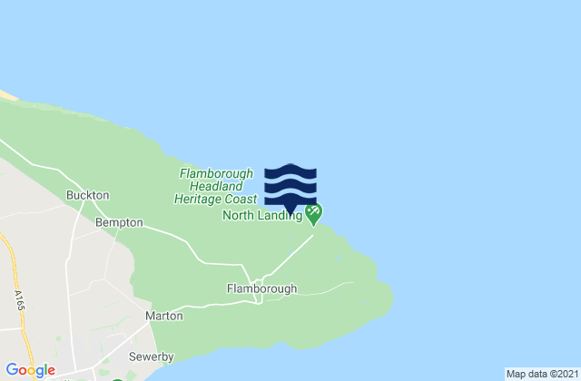 Mapa de mareas Thornwick Bay Beach, United Kingdom