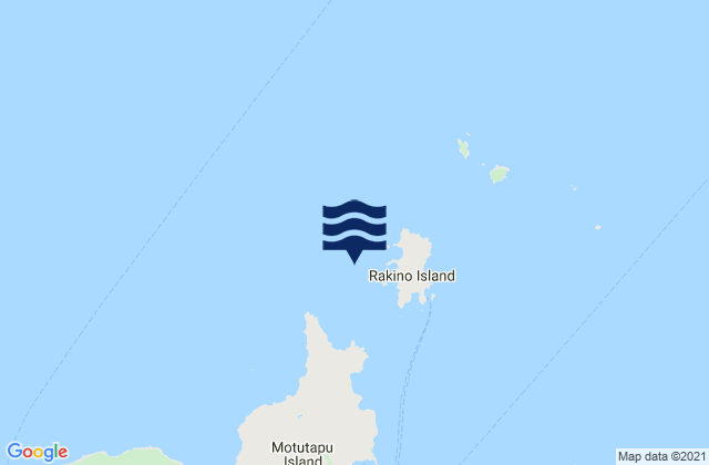 Mapa de mareas Three Sisters, New Zealand