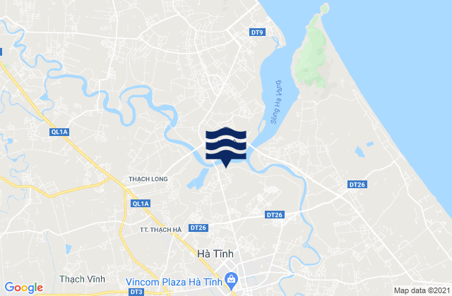 Mapa de mareas Thành Phố Hà Tĩnh, Vietnam