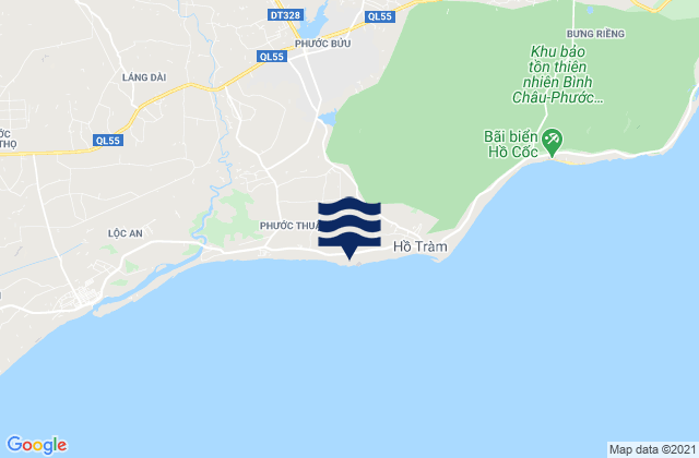 Mapa de mareas Thị Trấn Phước Bửu, Vietnam