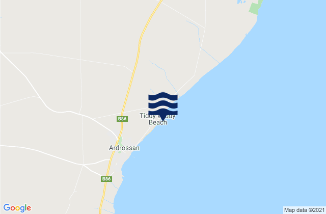 Mapa de mareas Tiddy Widdy Beach, Australia