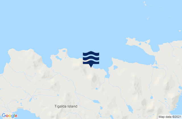 Mapa de mareas Tigalda Island, United States