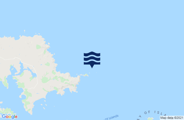 Mapa de mareas Tikitiki Rock, New Zealand