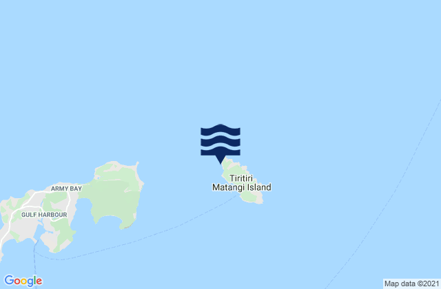 Mapa de mareas Tiritiri Matangi Island, New Zealand
