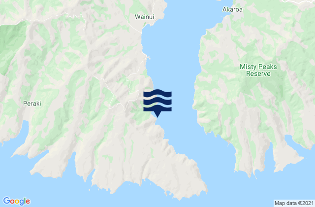 Mapa de mareas Titoki or Little Tikao Bay, New Zealand