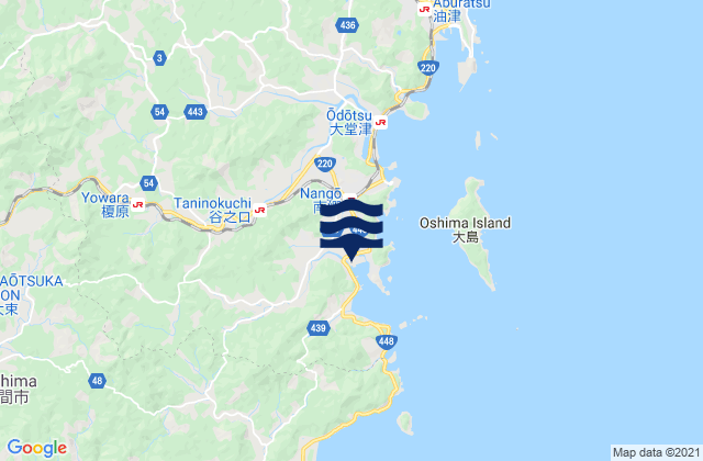 Mapa de mareas Tonoura (Miyazaki), Japan