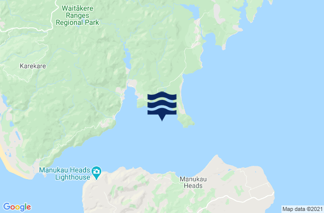 Mapa de mareas Torea Bay, New Zealand