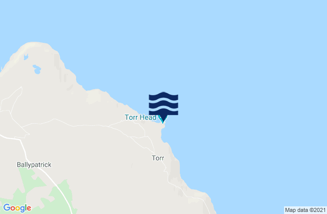 Mapa de mareas Torr Head, United Kingdom
