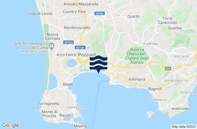 Mapa de mareas Torretta-Scalzapecora, Italy