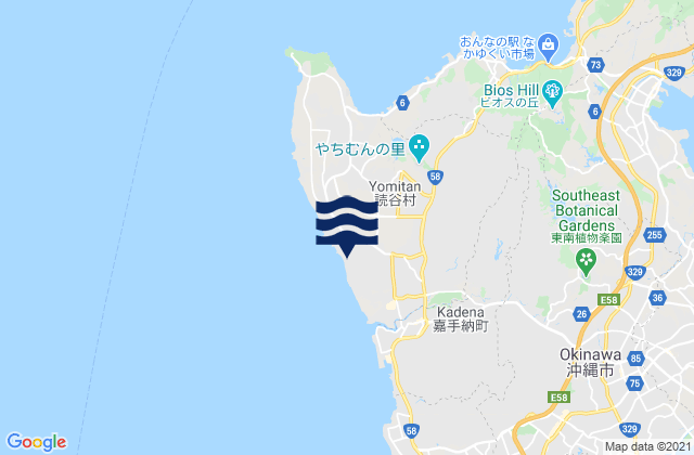 Mapa de mareas Toya, Japan