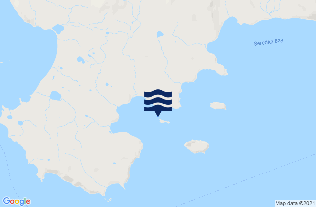 Mapa de mareas Trident Bay (Akun Island), United States