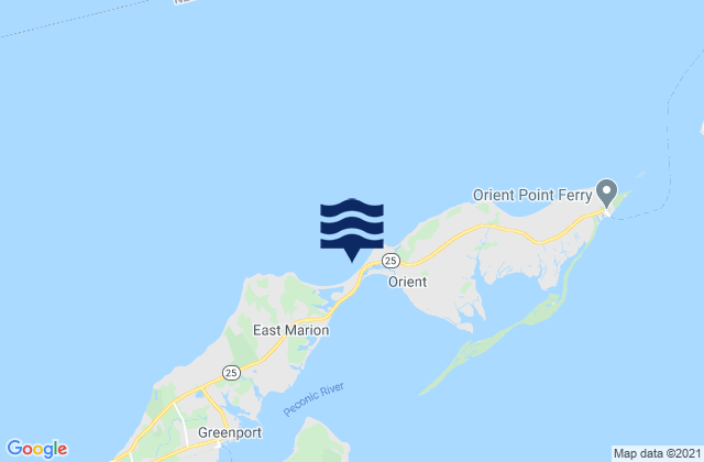 Mapa de mareas Truman Beach, Long Island Sound, United States