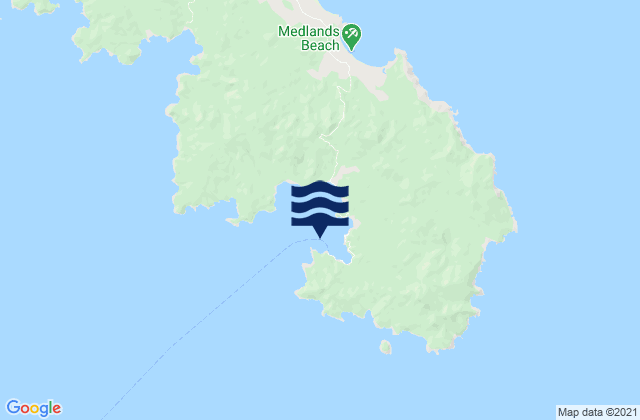 Mapa de mareas Tryphena, New Zealand