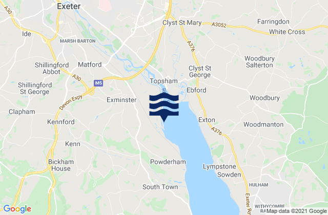 Mapa de mareas Turf Lock, United Kingdom