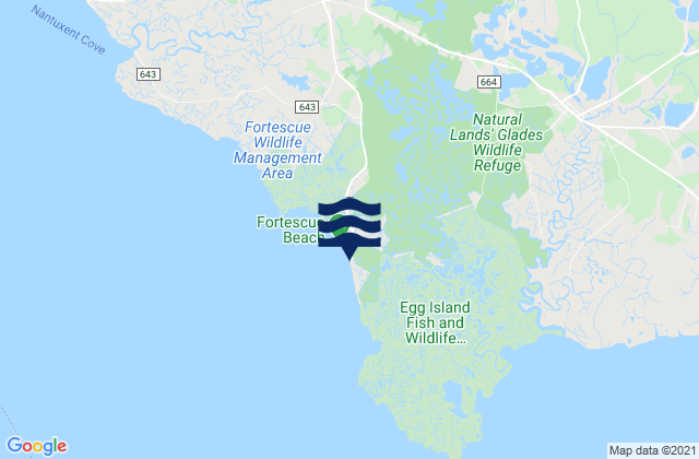 Mapa de mareas Turkey Point, United States