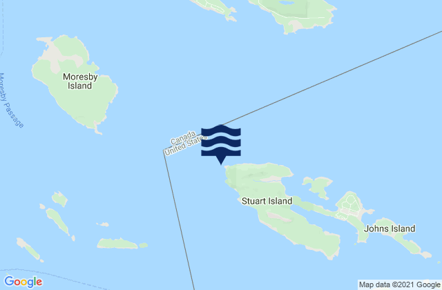 Mapa de mareas Turn Point (Stuart Island), United States