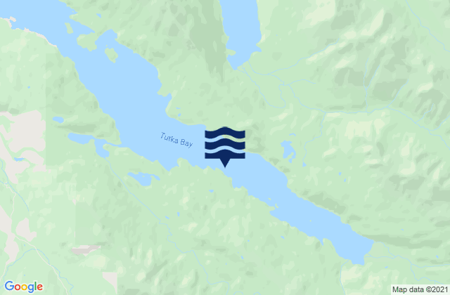 Mapa de mareas Tutka Bay (Kachemak Bay), United States