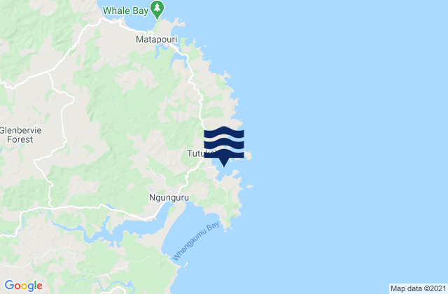 Mapa de mareas Tutukaka Harbour, New Zealand