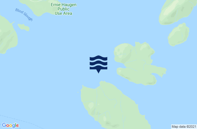 Mapa de mareas Two Tree Island, United States