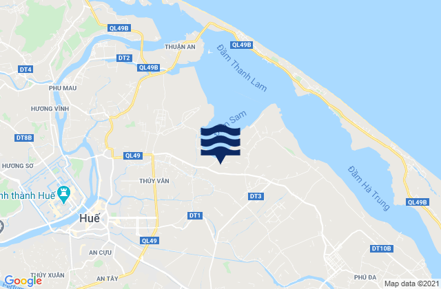 Mapa de mareas Tỉnh Thừa Thiên-Huế, Vietnam