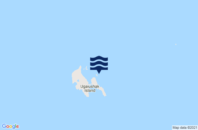 Mapa de mareas Ugaiushak Island, United States