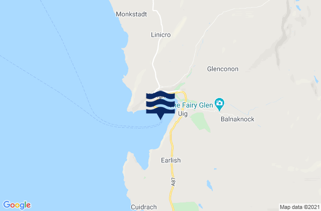 Mapa de mareas Uig Bay (Loch Snizort), United Kingdom