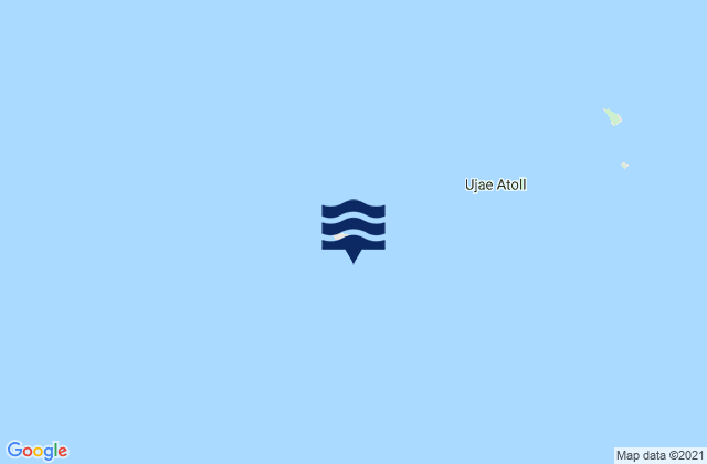 Mapa de mareas Ujae Atoll, Micronesia
