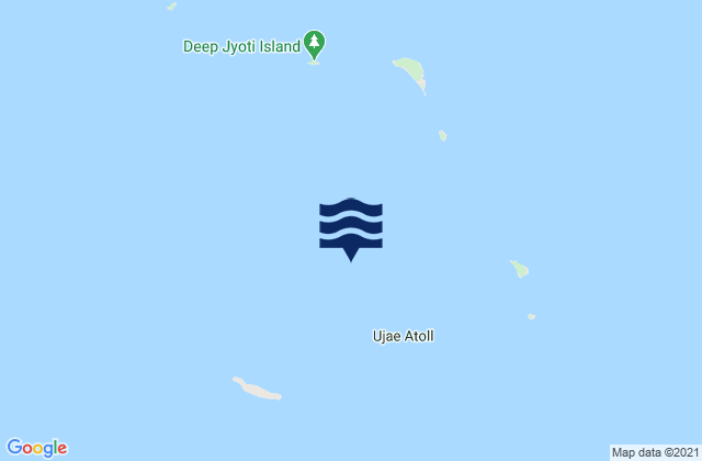 Mapa de mareas Ujae Atoll, Marshall Islands