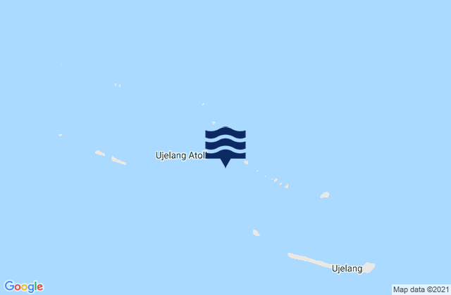 Mapa de mareas Ujelang Atoll, Marshall Islands