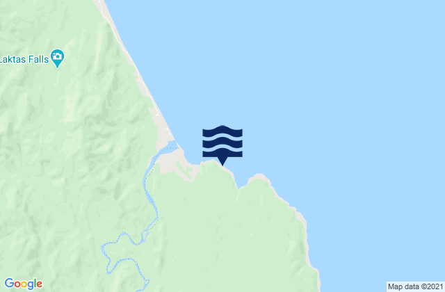 Mapa de mareas Umiray River Entr (Dingalan Bay), Philippines