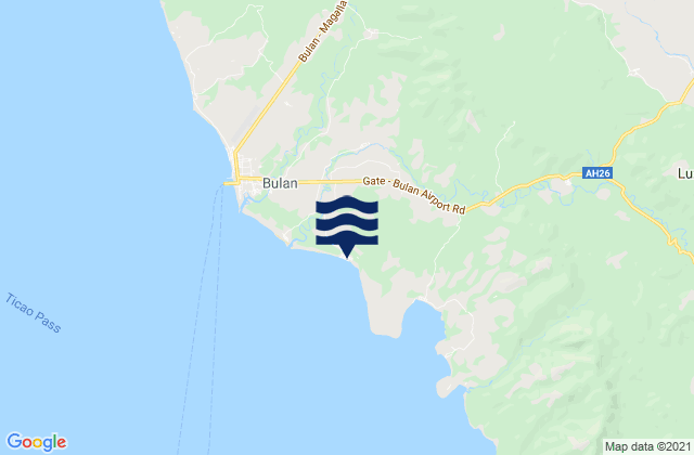 Mapa de mareas Utabi, Philippines