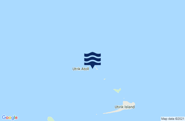 Mapa de mareas Utrik Atoll, Marshall Islands